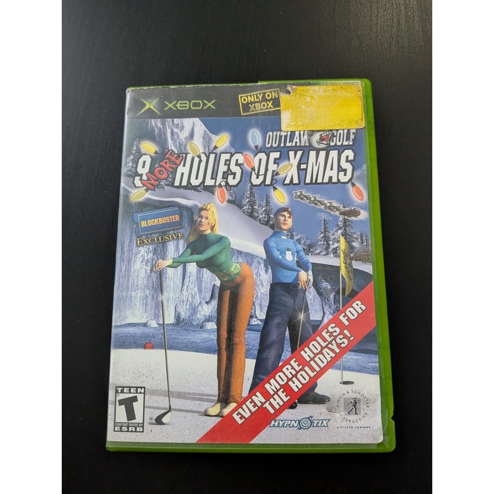Outlaw Golf 9 More Holes of X-mas - Microsoft Xbox Game Video‎ Game